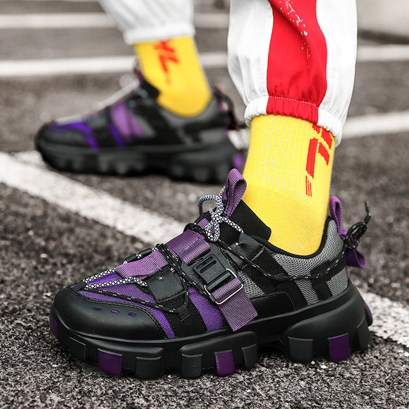 Zapatos Casuales Gruesos para Hombre - Estilo Papá Moderno