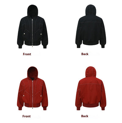 Chaqueta Suelta Retro Americana de Alto Impacto para Hombre - Image 9