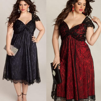 Vestido de Encaje Gothic Big Code