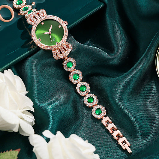 Reloj de Pulsera Crown Fashion Cuarzo para Mujer - Image 4