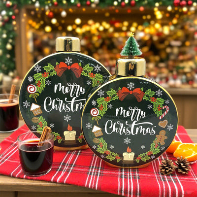 Adornos Navideños de Cerámica - Jarrones Decorativos - Image 11