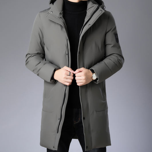 Abrigo Holgado con Capucha para Hombre - Image 4