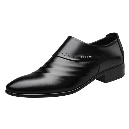 Zapatos de Cuero para Hombre con Punta Afilada - Estilo Casual Elegante - Image 11