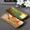 Plato Rectangular Artesanal para Sushi y Ensaladas de Frutas