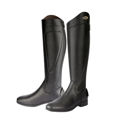 Botas Ecuestres de Cuero Genuino Negro - Image 2