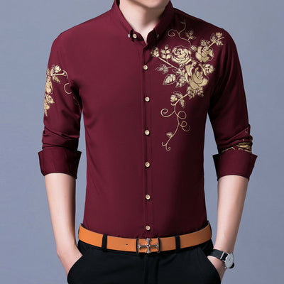 Camisa Estampado Flores para Hombre - Image 15