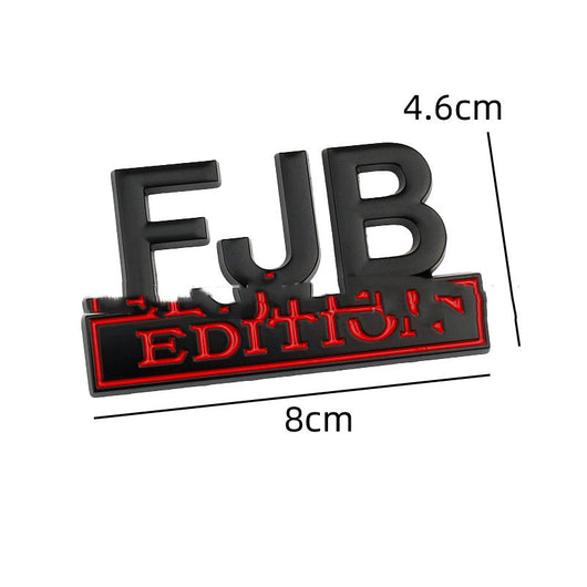 Emblema Modificado FJB para Automóvil - Diseño Estándar Premium - Image 6