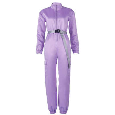 Jumpsuit con Cuello Alzado y Bolsillos Amplios - Image 12