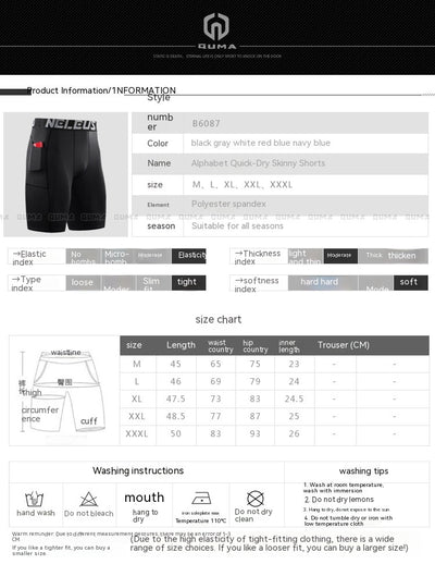 Shorts Deportivos Transpirables con Elastano - Secado Rápido - Image 9