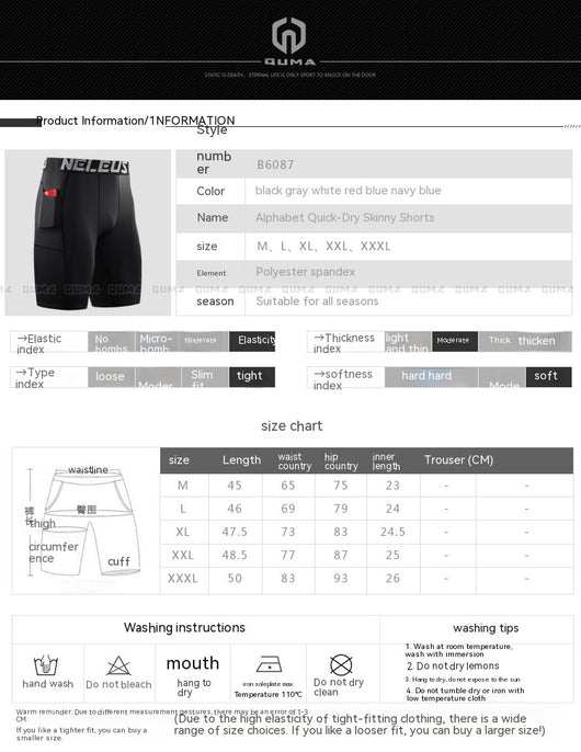 Shorts Deportivos Transpirables con Elastano - Secado Rápido - Image 9