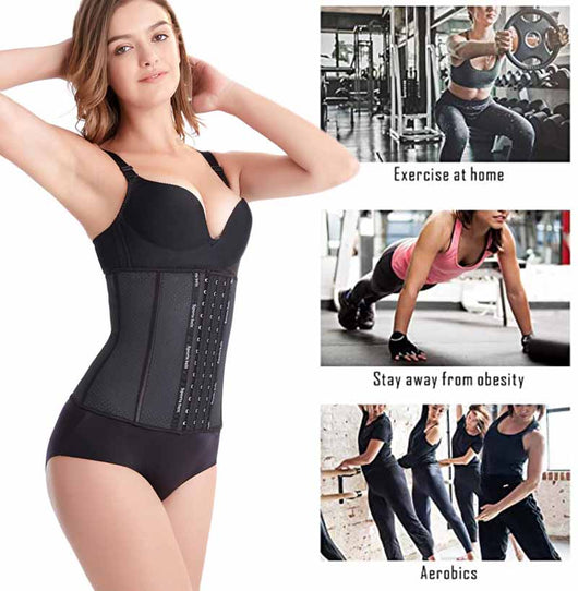 Faja Reductora de Látex Natural para Abdomen y Cintura - Image 3