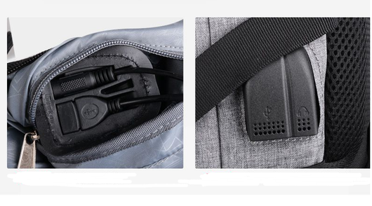 Mochila Deportiva Multifuncional con Puerto USB para Estudiantes y Viajeros - Image 4