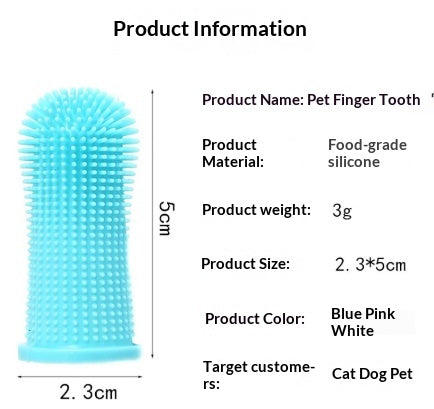 Cepillo de Dientes de Dedo 360° en Silicona para Mascotas - Limpieza Bucal Profunda - Image 16