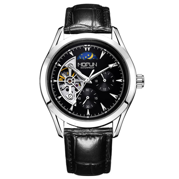 Reloj Automático Mecánico de Seis Pines con Tres Ojos