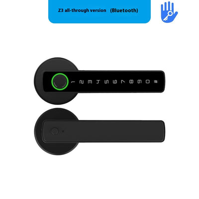 Cerradura Inteligente de Puerta Interior con Manija de Madera y Tarjeta de Acceso - Image 4