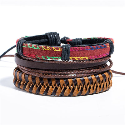 Pulsera Étnica Artesanal Multicapa - Image 5