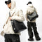 Bolso Plateado de Diseño Exclusivo para Hombre