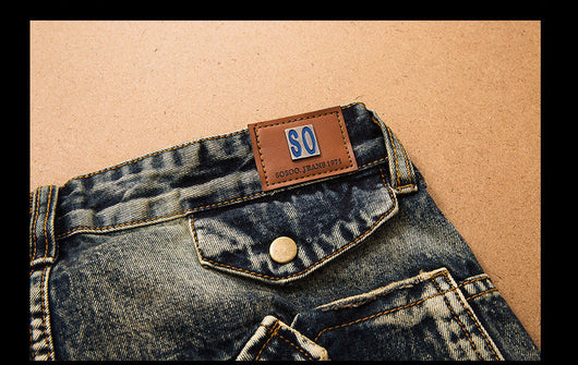 Pantalones Cargo Vaqueros para Hombre - Diseño Biker de Alta Calidad - Image 10