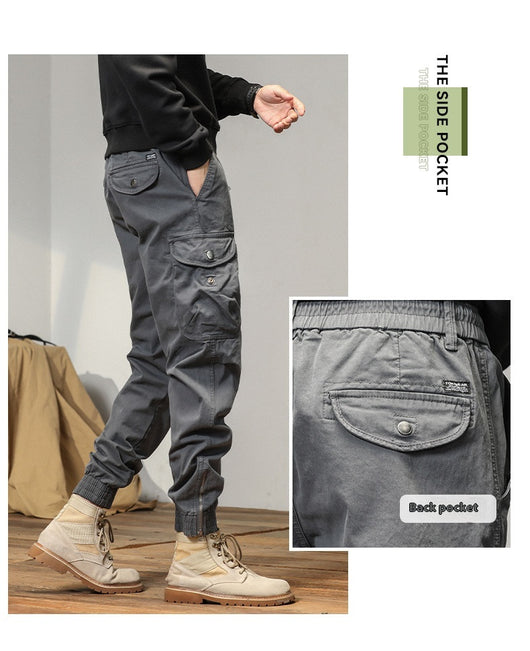 Pantalones Casuales Slim Fit para Hombre con Ajuste en Tobillo - Image 16