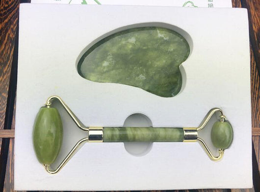 Rodillo de Jade para Masaje Facial - Alivia la Tensión - Image 10