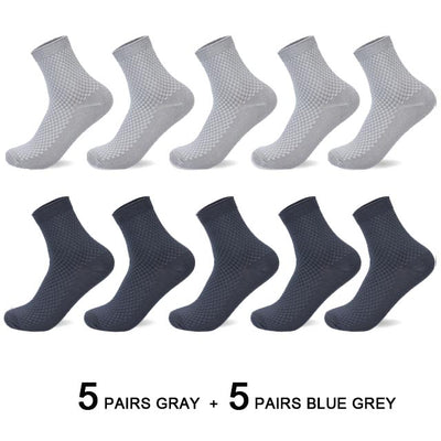 Calcetines Ejecutivos de Fibra de Bambú para Hombre Transpirables - Image 13