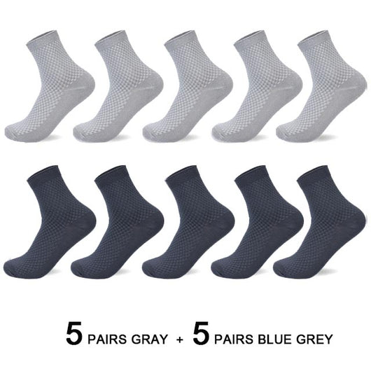 Calcetines Ejecutivos de Fibra de Bambú para Hombre Transpirables - Image 13