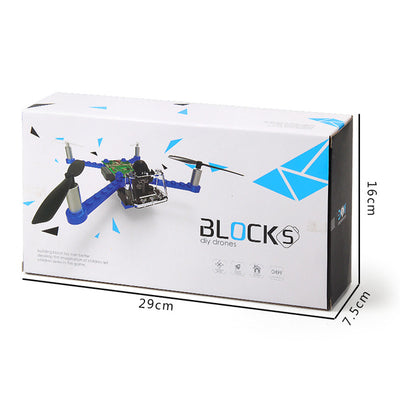 Dron Cuadricóptero Armable con Bloques de Construcción - Image 2