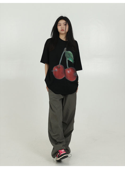 Playera Estampada con Cerezas para Mujer - Image 8