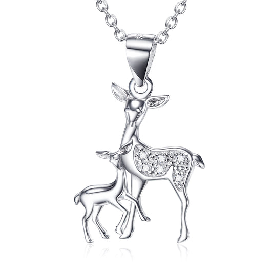 Colgante Cervatillo en Plata 925