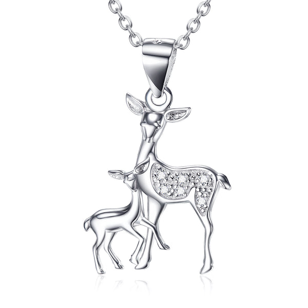 Colgante Cervatillo en Plata 925