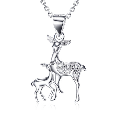 Colgante Cervatillo en Plata 925