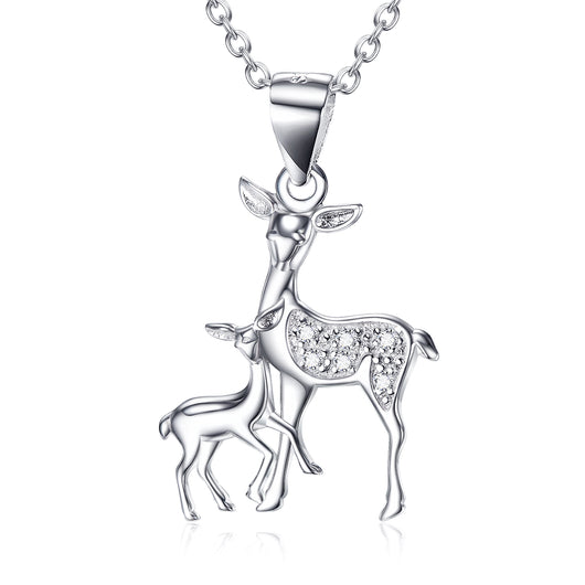 Colgante Cervatillo en Plata 925