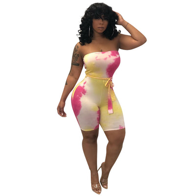 Jumpsuit Envolvente con Teñido Tie-Dye - Image 16