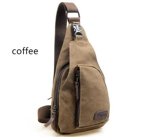 Mochila Deportiva Multifunción para Hombre - Bolsa Canvas con Bandolera Ajustable - Image 8