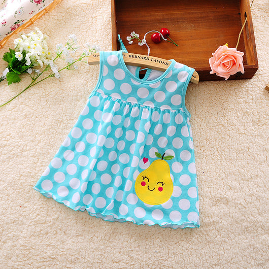 Vestido Falda Infantil Original Algodón con Diseños Animados - Image 6