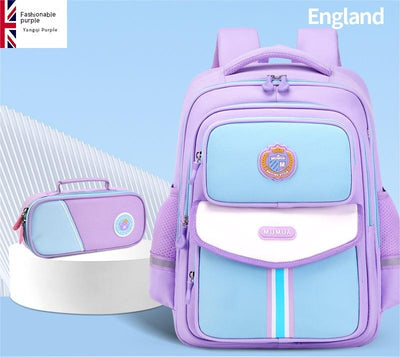 Mochila Escolar Ergonómica con Soporte Lumbar y Protección Impermeable - Image 19