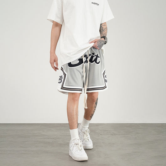 Shorts de Baloncesto con Malla Reforzada y Bordados - Image 8