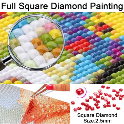 Kit de Pintura de Diamantes 5D con Conejo y Resina - Cristales Brillantes - Image 41