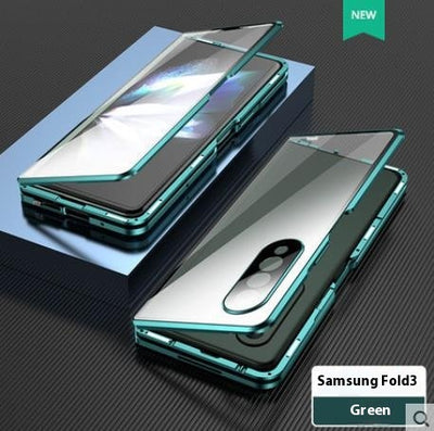 Funda Magnética Plegable con Vidrio Templado para Teléfono - Image 8