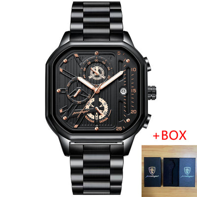Reloj de Cuarzo Multifuncional Resistente al Agua para Hombre - Image 11