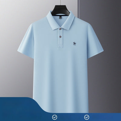 Polo de Algodón Piqué Mercerizad Doble Tejido con Cuello Solapa para Hombre - Image 6