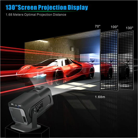 Proyector Inteligente HD Android HY320 1080p Portátil - Image 10