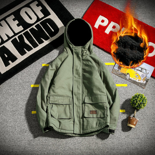 Abrigo Parka Militar Grueso para Hombre - Impermeable, Cálido y Elegante Talla Plus 5XL