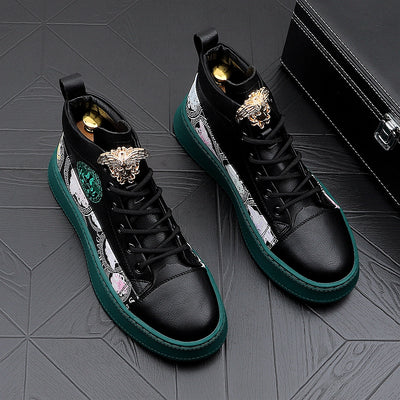 Tenis Casuales de Hombre con Diseño Estampado Versátil - Image 7