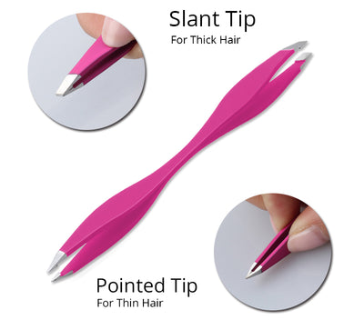 Peine y Clip para Cejas - Herramienta de Grooming Profesional
