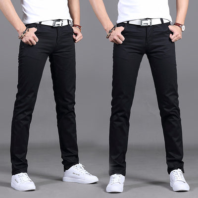 Pantalones Casuales de Corte Recto para Hombre - Image 2
