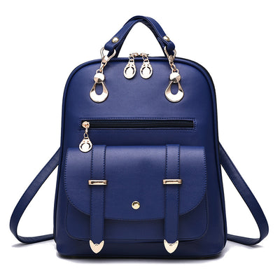 Mochila Bolso Convertible de Piel Sintética para Mujer - Image 4