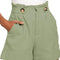 Pantalones Anchos de Algodón y Lino