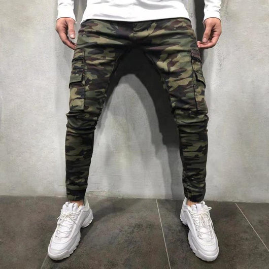 Pantalones Vaqueros Camuflaje con Elastano - Image 3