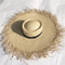 Sombrero de Paja con Ala Ancha para Mujer